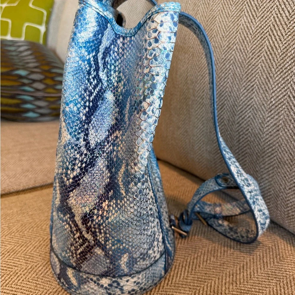 Brahmin Maddie Joyful Oceangrove Leather Backpack